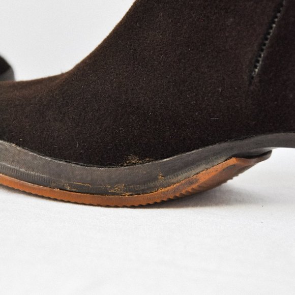 Vintage 1970s Wool Boots - Picture 9 of 13